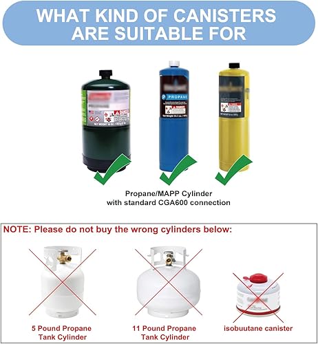 Miniatura 7 de Adaptador de recarga de propano con puerto de aceite de silicona, adaptador de llenado de propano Airsoft para gas verde