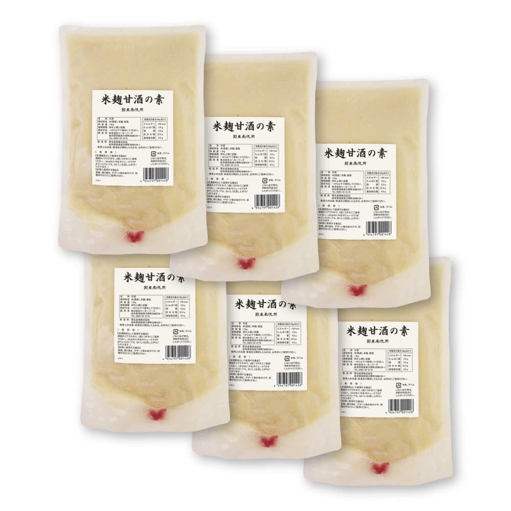 【90%OFF】【1,250円】 コーセーフーズ 業務用 砂糖不使用 米麹甘酒の素（2倍濃縮）1.5kg×6 【送料無料】