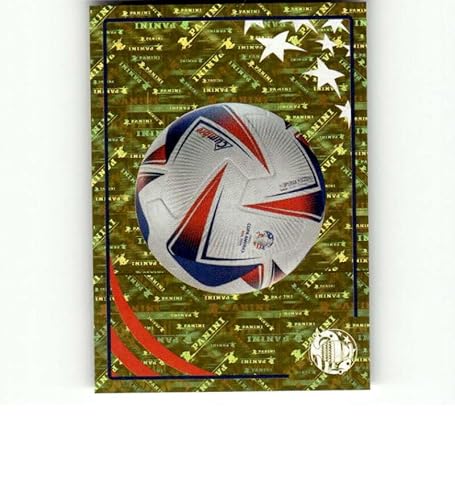 2024 Panini CONMEBOL Copa America Sticker INTR4 Copa America Ball Foil Logo Official Mini Thin Sticker Futbol Soccer Trading Card