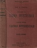 libro usato Lezioni di calcolo infinitesimale Parte I: Calcolo differenziale.