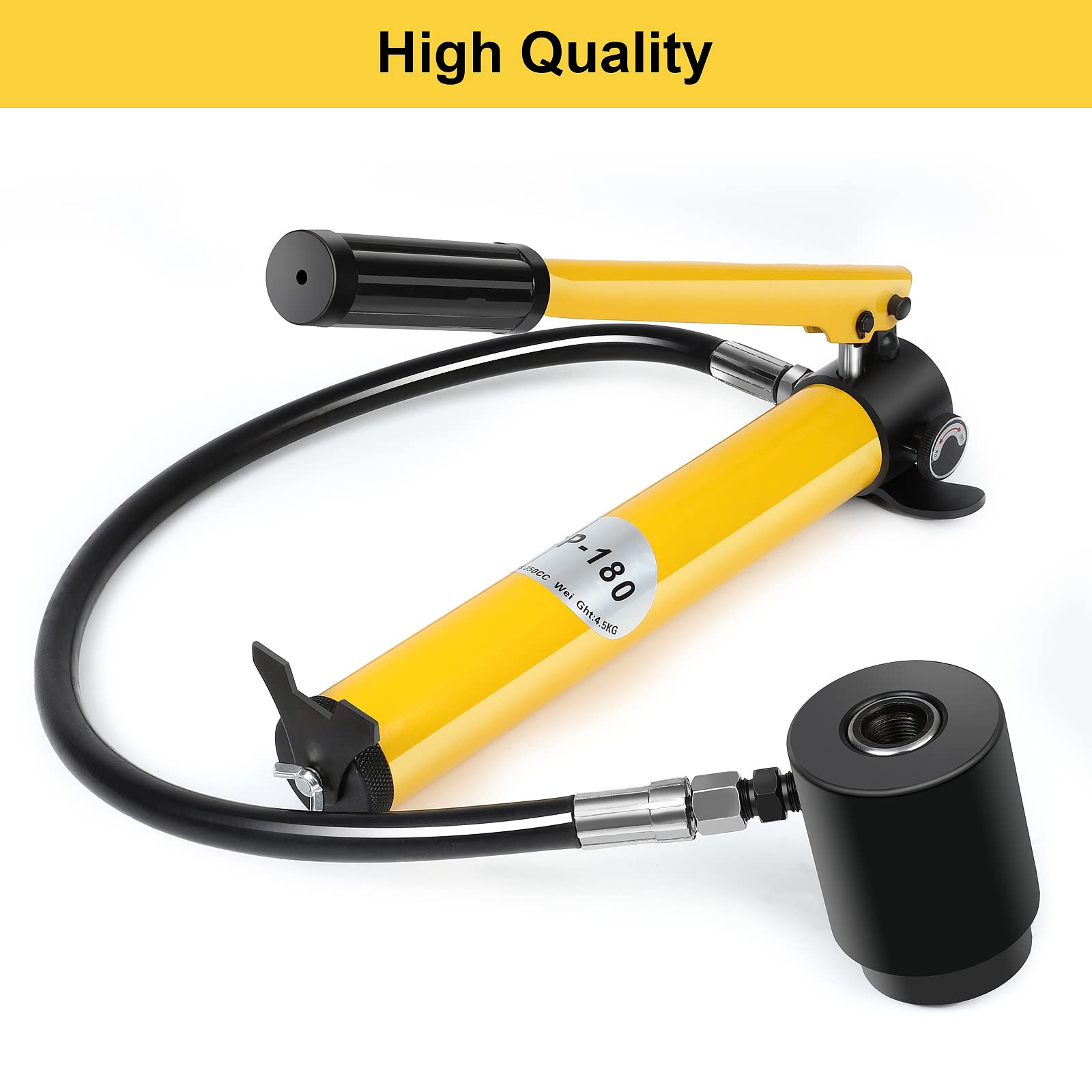 Buy 8 Ton 1/2" to 2" Hydraulic Knockout Punch Driver Tool Kit