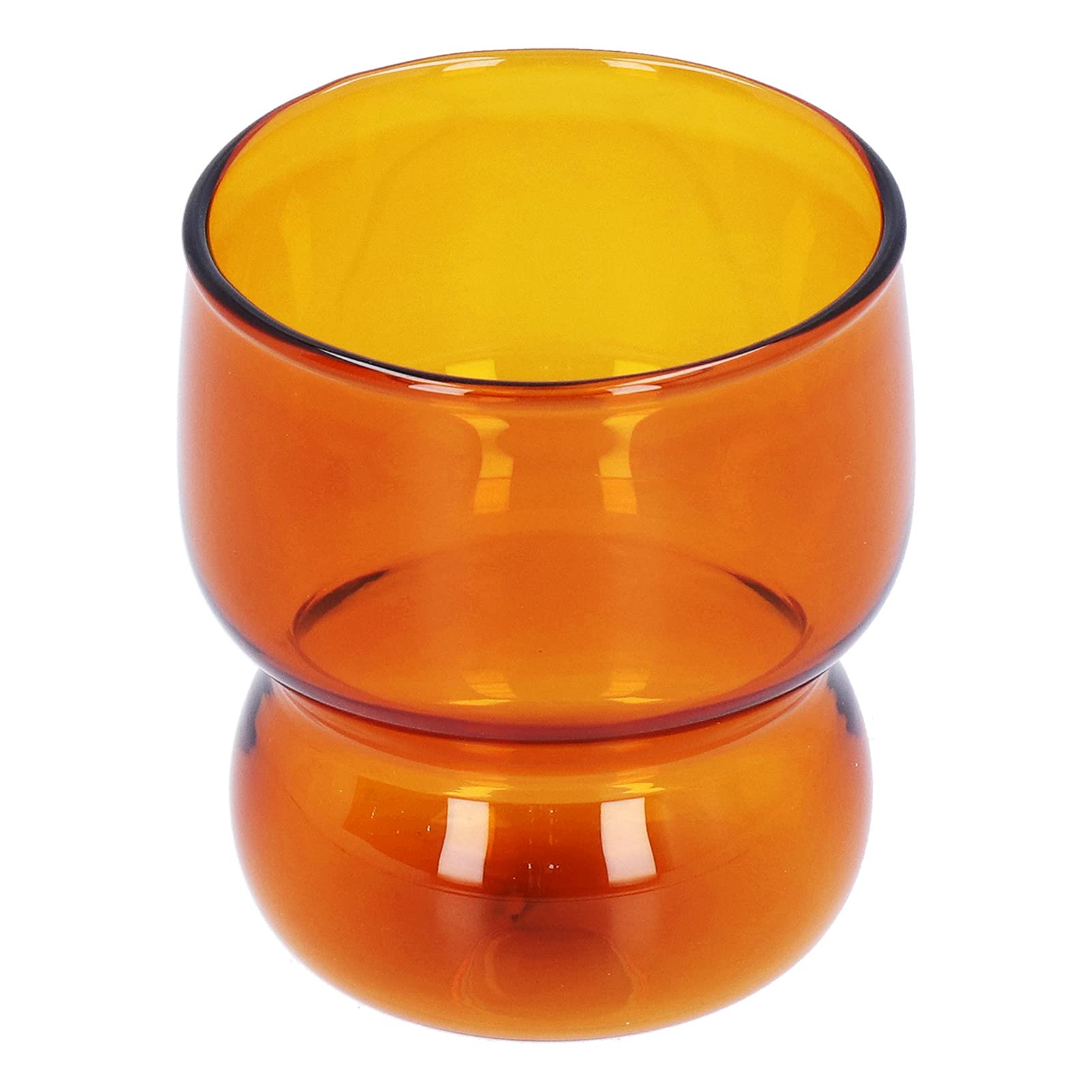 aqxreight Clear Glass Mug High Borosilicate Glass Mug Cup Heatproof Drinking Juice Cup Fit for Home Hotel Coffee