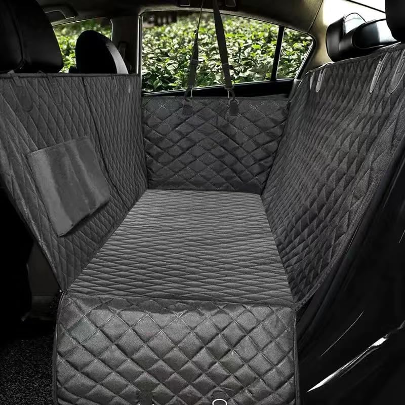 Hundedecke Für Audi A6/A7 Rückbank – Wasserdicht, Kratzfest, Mit Seitenschutz, 600D Oxford, 1995-2023