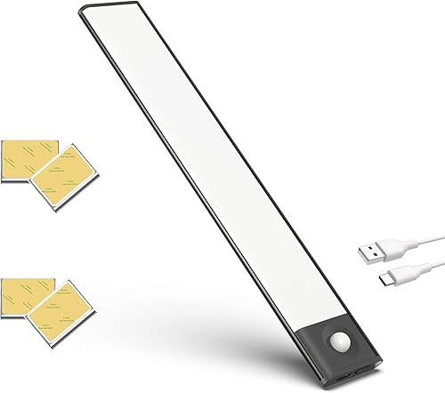 Luz LED magnética inteligente e inalámbrica regulable de 157 pulgadas 72 LED ultrafina 35 W 2200 mAh USB-C de carga rápida