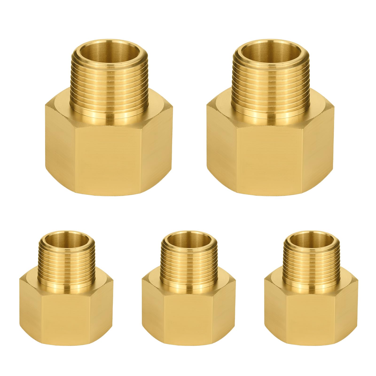 Adaptateur NPT mâle en laiton robuste EFIELD de 1 pouce raccord femelle pour haute pression