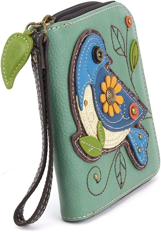 CHALA Zip Around Wallet, Wristlet, 8 Credit Card Slots, Sturdy Pu Leather - Image 2