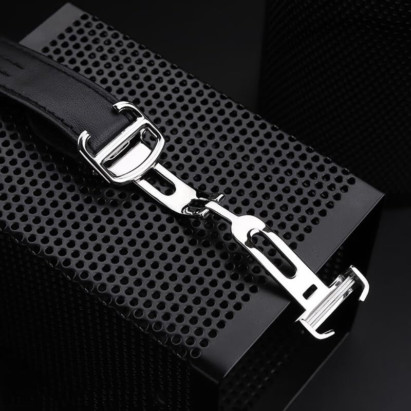 Cinturino Per Orologio Con Interfaccia A Sgancio Rapido Per Cartier Roadster Series W6206018 Con Cinturino Con Fibbia Pieghevole