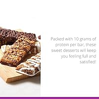 Vista 16 de HMR Bar, Barra de proteína de avena helada Snack nutritivo para apoyar el mantenimiento del peso Postre bajo en calorías 0.35 oz de proteína