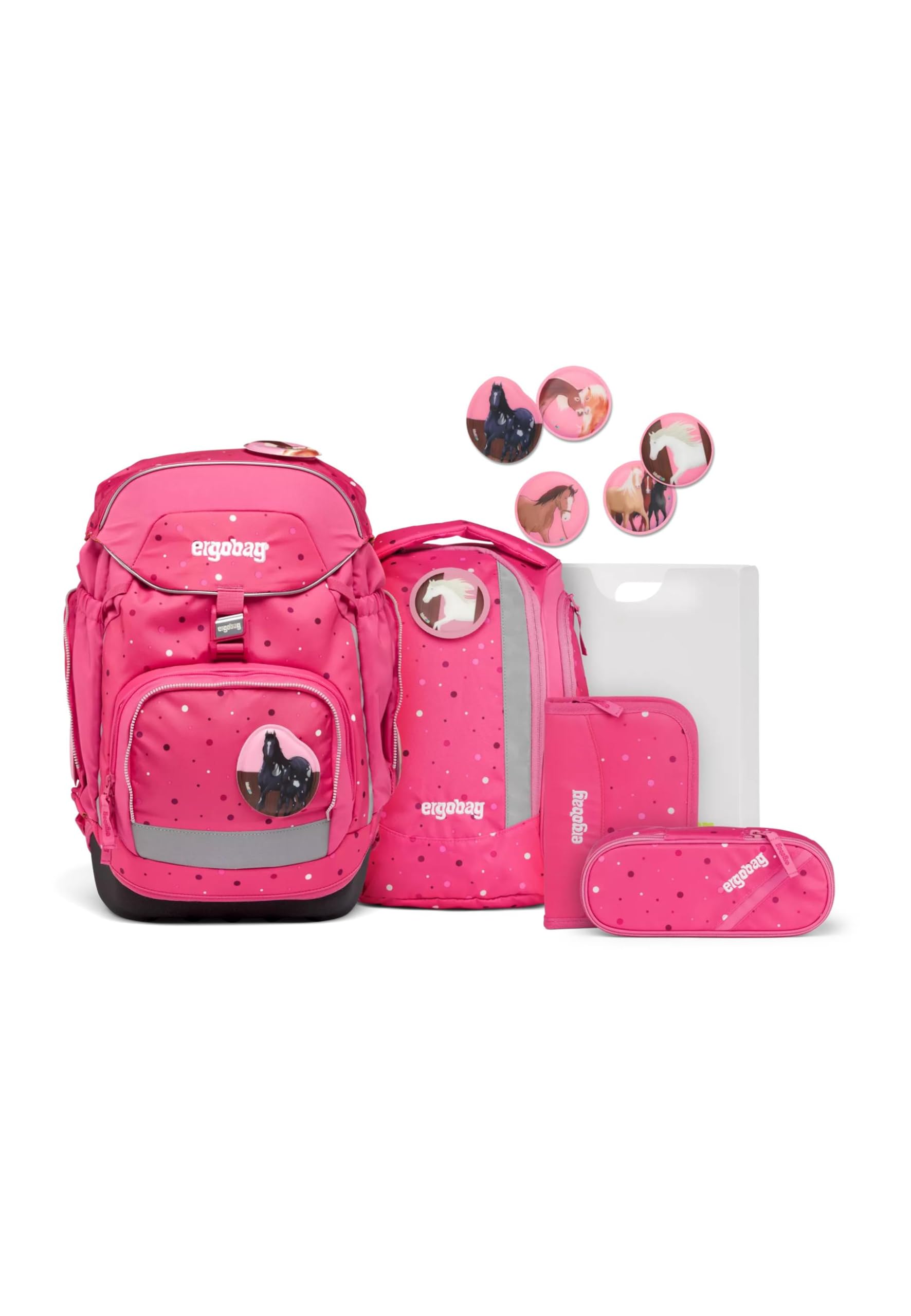 ergobag Pack Horse DreamBear Rucksack für Jugendliche, Unisex, mehrfarbig (mehrfarbig), Einheitsgröße