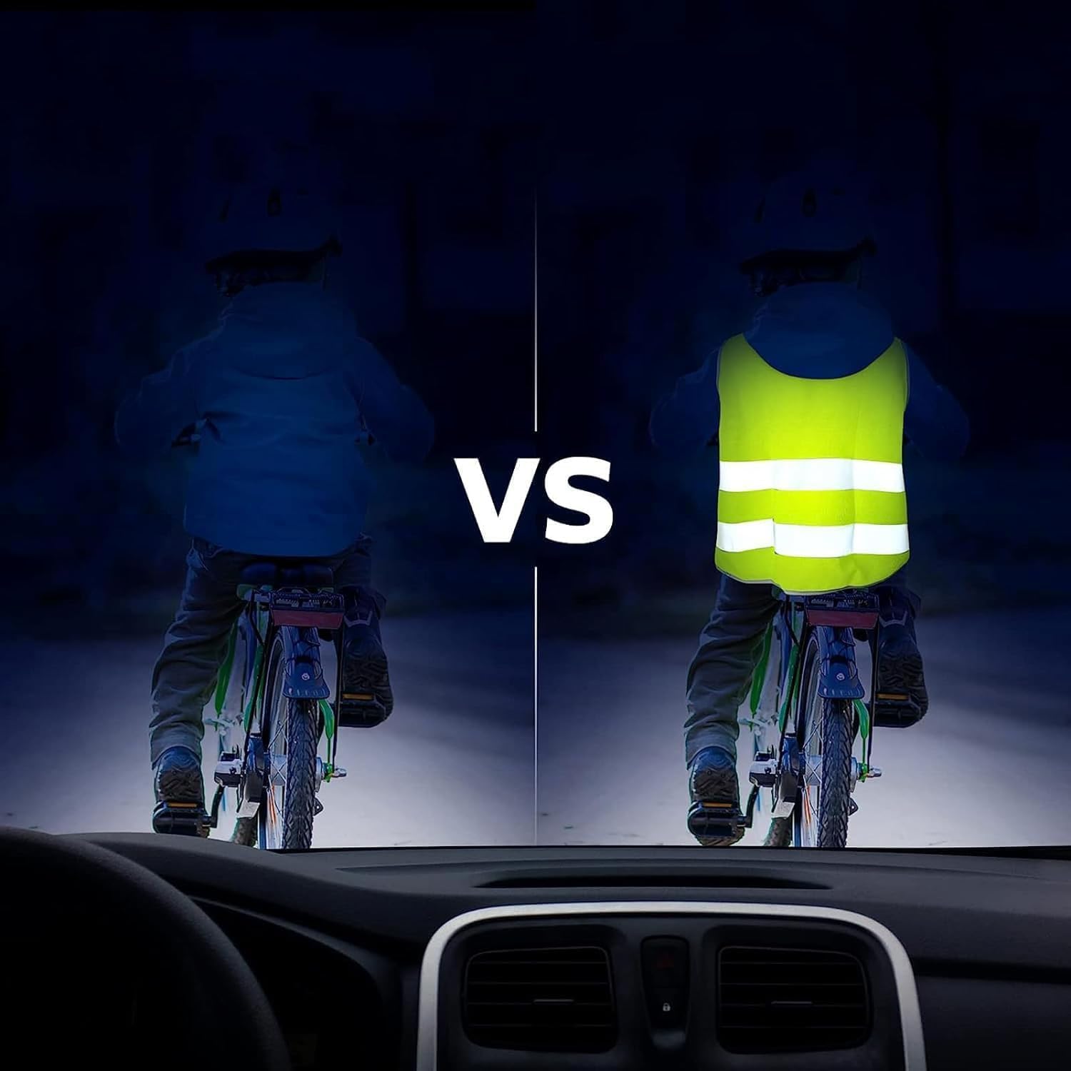 Gilet di Segnalazione per Genesis G80 2016-2025 | Gilet di Sicurezza Giubbotti di Sicurezza Riflettente Alta Visibilità