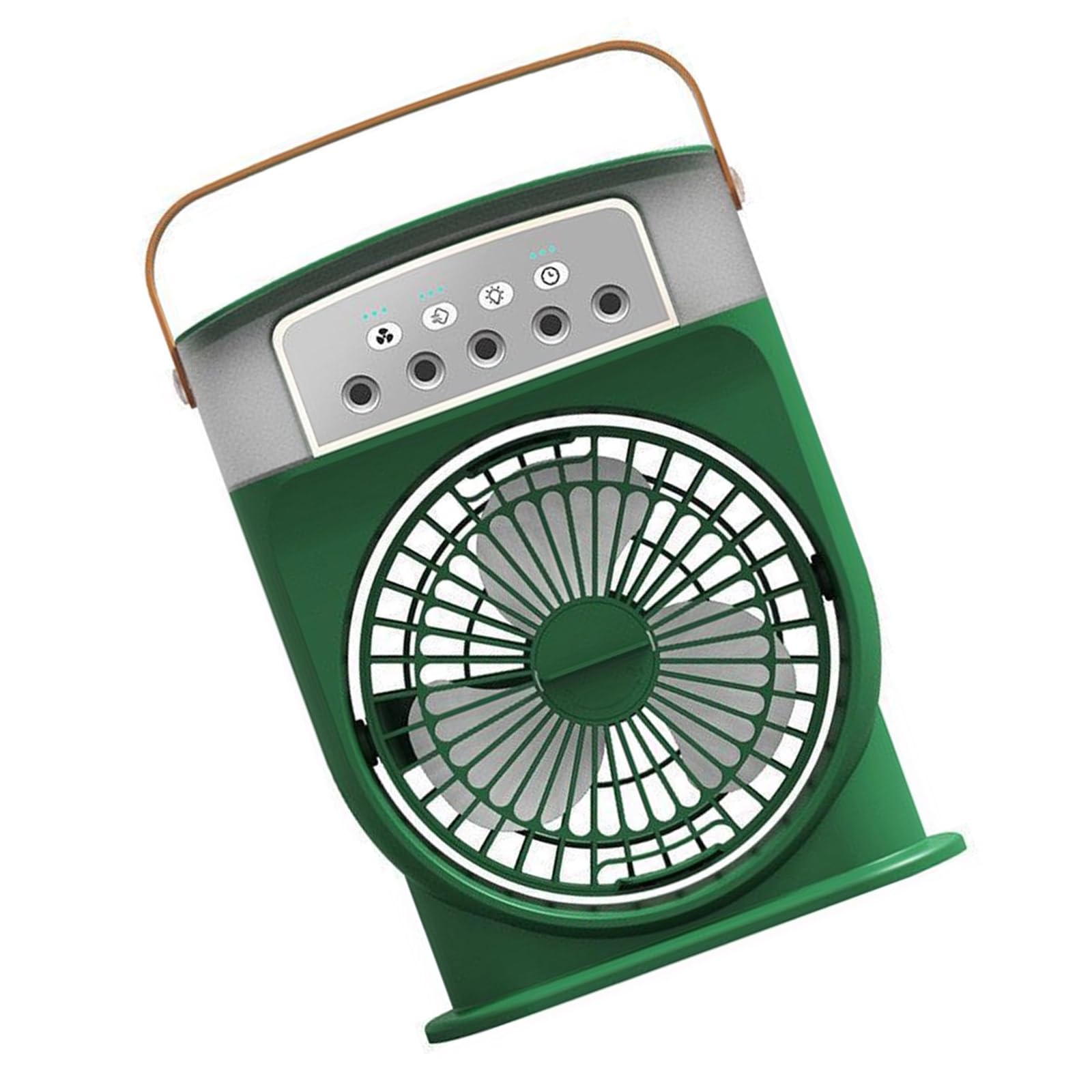 Tsynapter Practical Desktop Air Cooling Fan Rechargeable Fan with 3 Speed Option Table Perfect for Home or Dorm Room Air Circulation Cooling Device