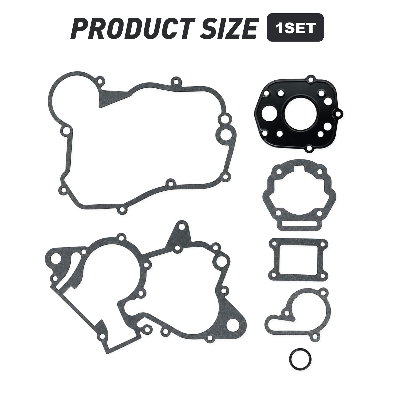 junta motor para Der-bi Euro 3 y 4 Senda RCR/SMT RS4 50, junta de culata cárter embrague bomba cilindro encendido para motor D50B0 2T