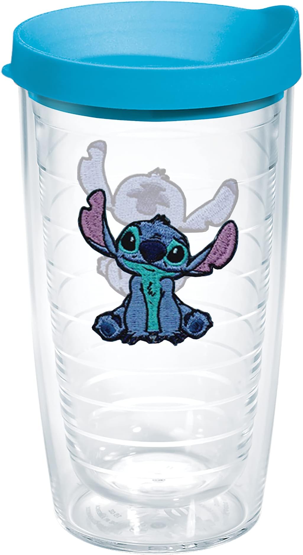 Tervis 10oz Pig Design Tumbler - Double Walled Insulated Cup Made In USA, Clear With Wavy Pattern