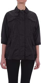 MONCLER 0465W giubbotto donna TATIN maniche 3/4 black jacket woman