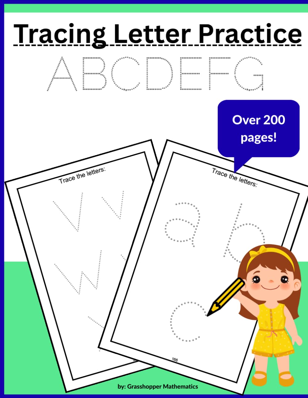 Tracing Letters Practice for Preschoolers and Kindergartners: Upper-case and Lower-case Alphabet Practice