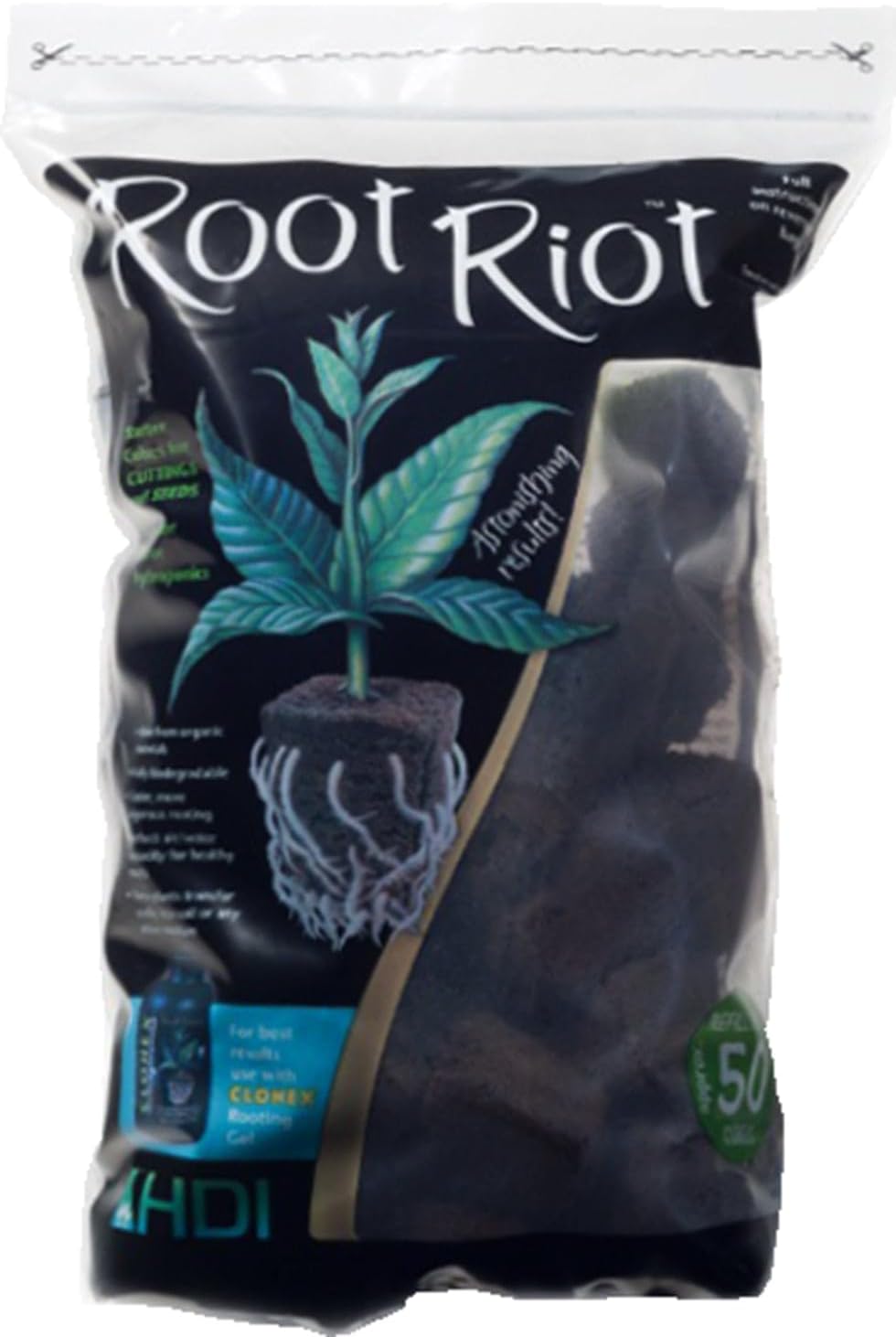 Root Riot Plugs 50 Cubes