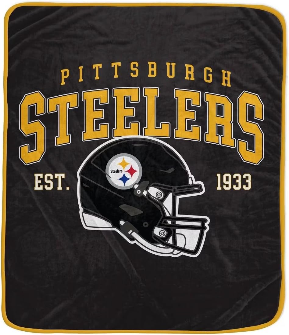 NFL Atlanta Falcons Vintage Arch Block Ultra Soft 50x60 Throw Blanket