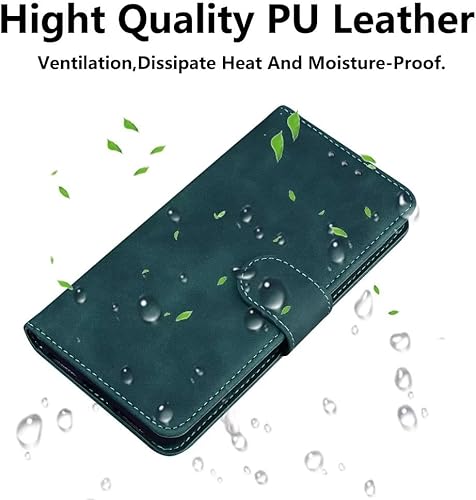 Miniatura 4 de Phone Case for Huawei Honor X7 Case,ZXL PU Leather Wallet Flip Cover Credit Card Holder Stand Cell Accessories Women Men Green