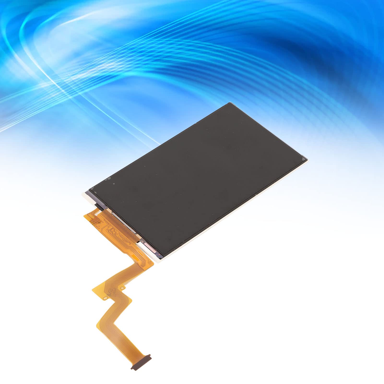 NEW 2DS XL LL Game Console Top LCD Screen Replacement Repair Part with Precise Cutout and Professional Chip, Durable Material for Display Error and