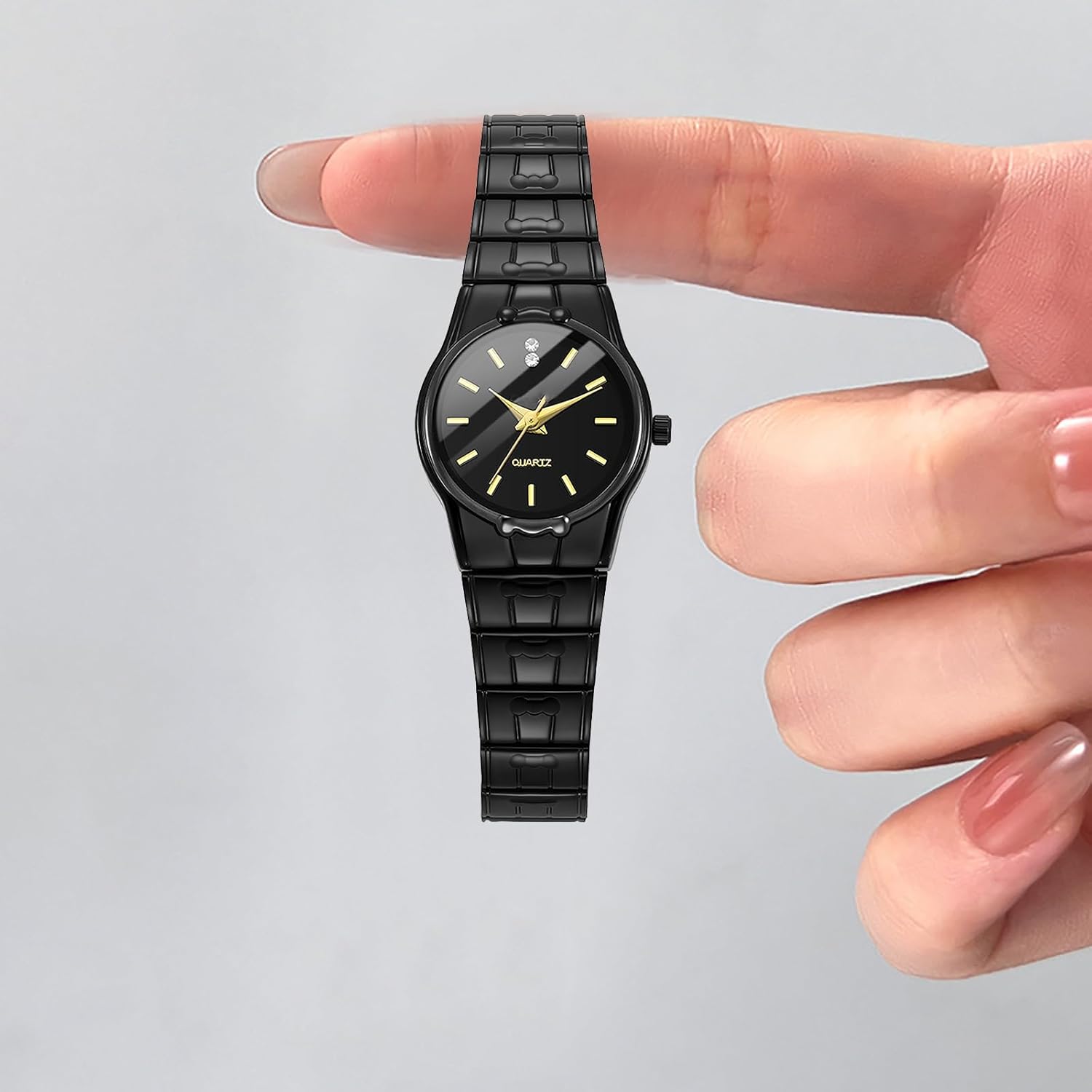 BESTKANG Elegant Minimalist Women's Watch - Slim Stainless Steel Quartz Wristwatch, Waterproof Dress Watch for Ladies - Image 3