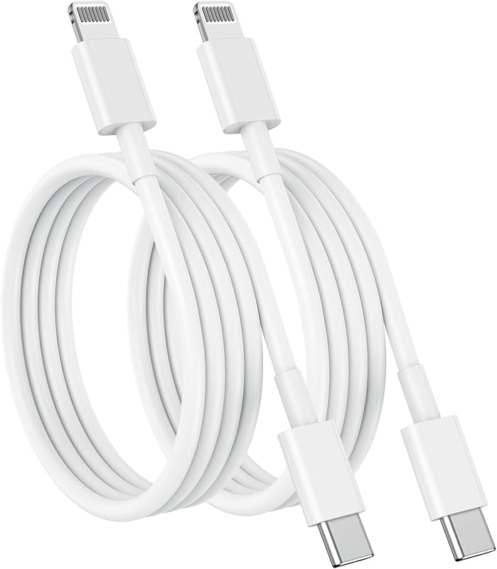 USB C to Lightning Cable (2pack 3ft), Apple MFi Certified iPhone Fast Charger 1m, Power Delivery Original Type C Charging Cord for Apple iPhone 13/12/11 Pro/11/XS MAX/XR/8/7/6s Plus,iPad