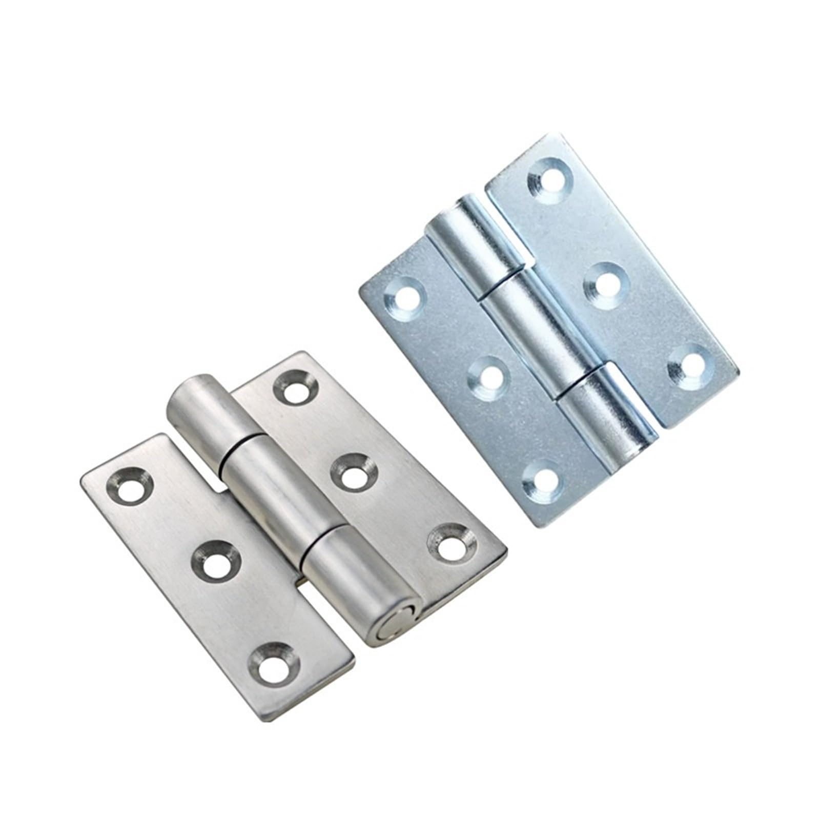 Rmwkrmogrf 80X69mm-1 Iron/Stainless Steel Heavy-Duty Thickened Industrial Machinery Equipment Hinge Load-Bearing Hardware Accessories 1Pcs(80X69mm-1)