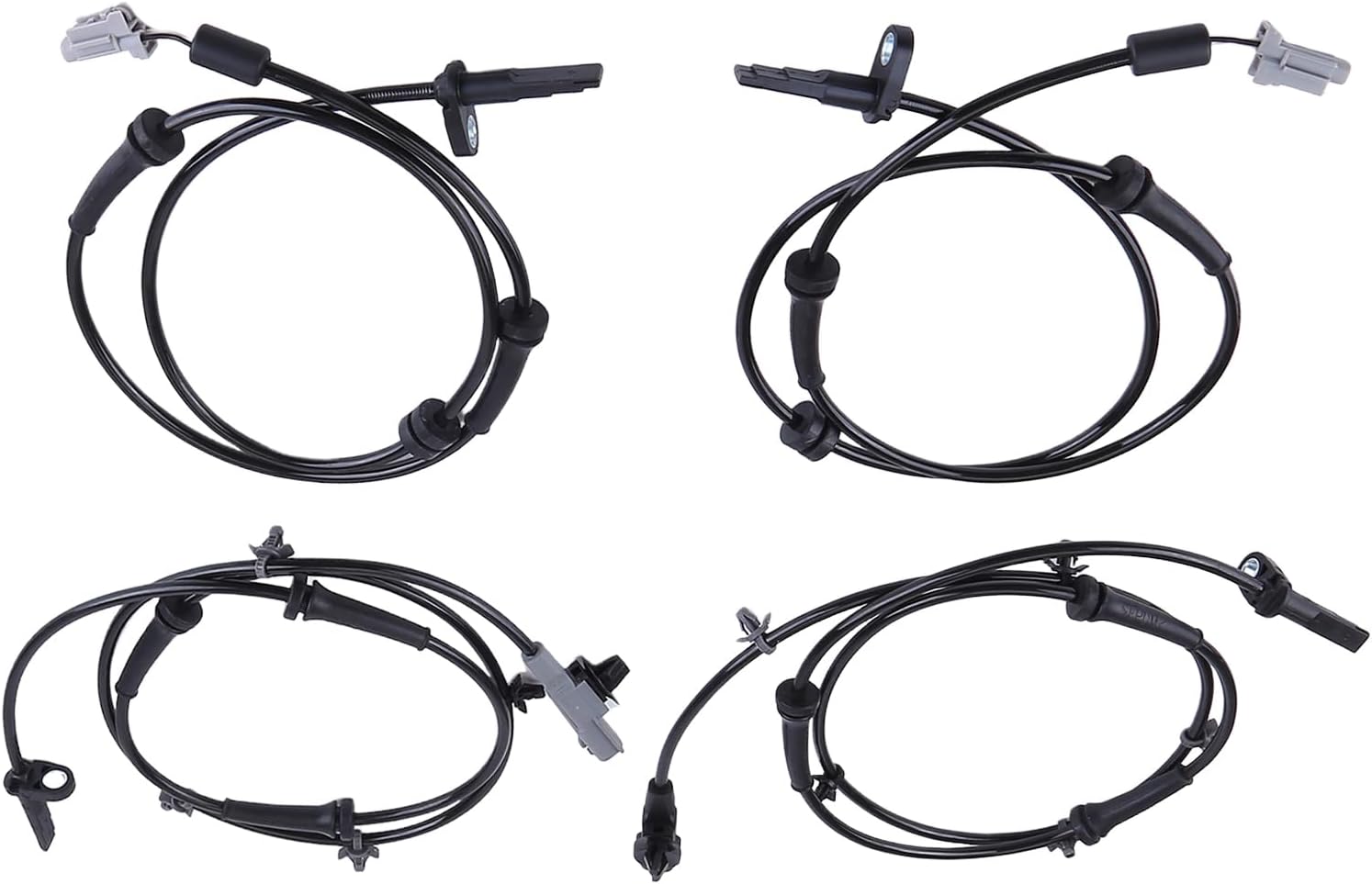 4pcs ABS Wheel Speed Sensor Fit for 2007-2012 for Nissan Altima 2009-2014 for Nissan Maxima Rear Left Rear Right Front Left Front Right ABS Sensors