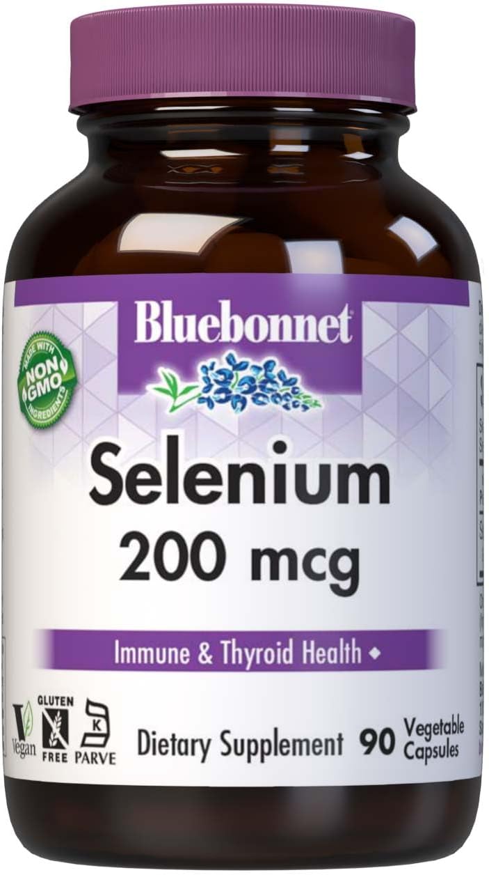 Nutrition Blue Bonnet 200 Mcg Selenium Capsules
