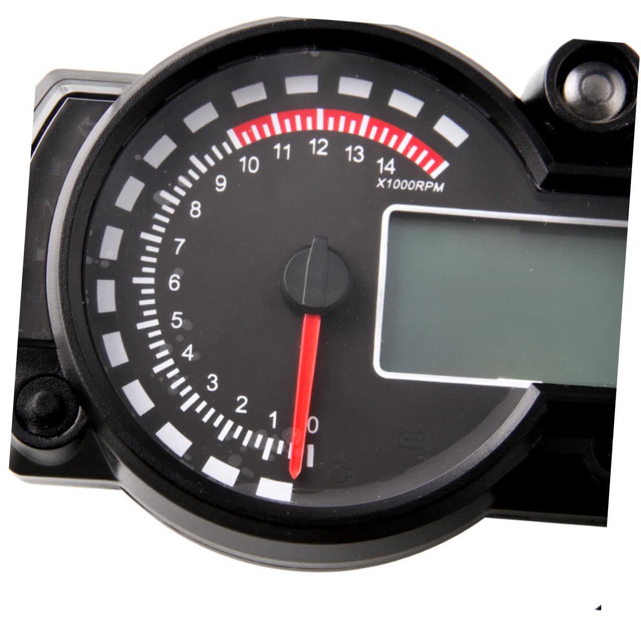 Motorcycle Digital Speedometer Tachometer with Battery Status Color LCD Display for Accurate Odometer Readings Gear Indicator Engine Alerts