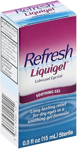 Refresh Liquigel - Gel lubricante para ojos, 0.5 onzas líquidas (paquete de 2)