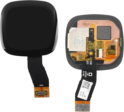 Miniatura 2 de Pantalla de reloj para Fitbit Sense 2, reemplazo de pantalla LCD táctil digitalizador, kit completo con herramientas (negro)