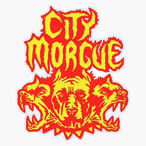 Miniatura 1 de Fourcit Show City As Good As Morgue American Tour 2020 - Adhesivo de vinilo para parachoques (5 pulgadas)