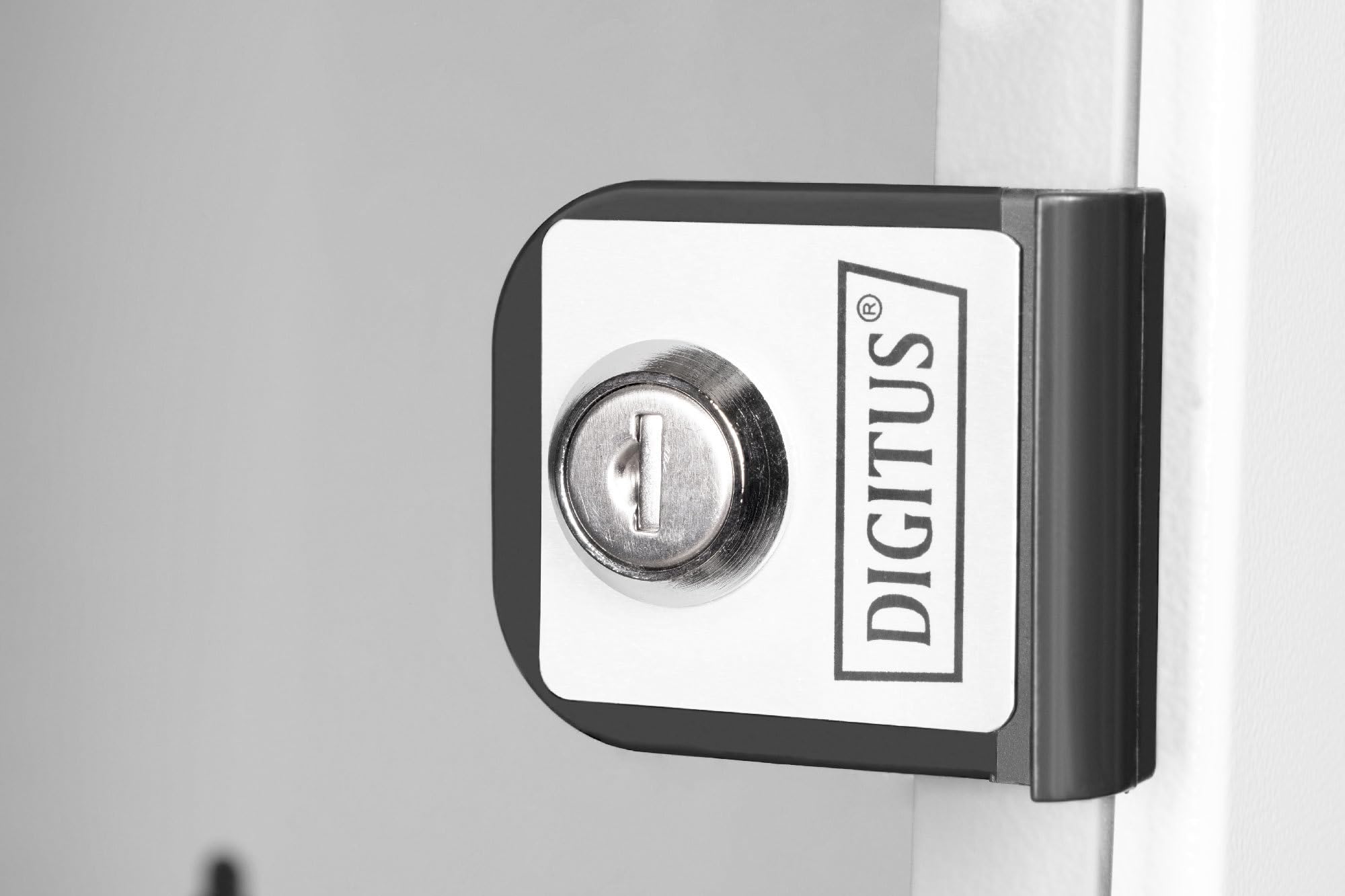 DIGITUS Armoire réseau 10 Pouces - 6 UH - Montage Mural - Non monté - hxlxp 324x316x298mm - capacité de Charge 30kg - Profondeur utile 254mm - Indice de Protection IP20 - série Soho Pro - Gris