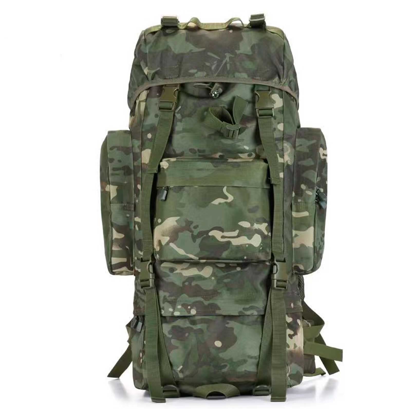 Plecak outdoorowy 70 l, 100 l, wodoodporny, lekki, podróżny, duży plecak, plecak, na kemping, trekking, wędkowanie dla mężczyzn i kobiet, sport, górskie wycieczki, jazda na rowerze, solidny i trwały