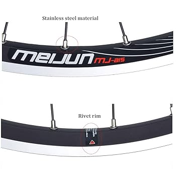 Amazon.co.jp: Vブレーキバイクホイールセット26インチ、 二重壁