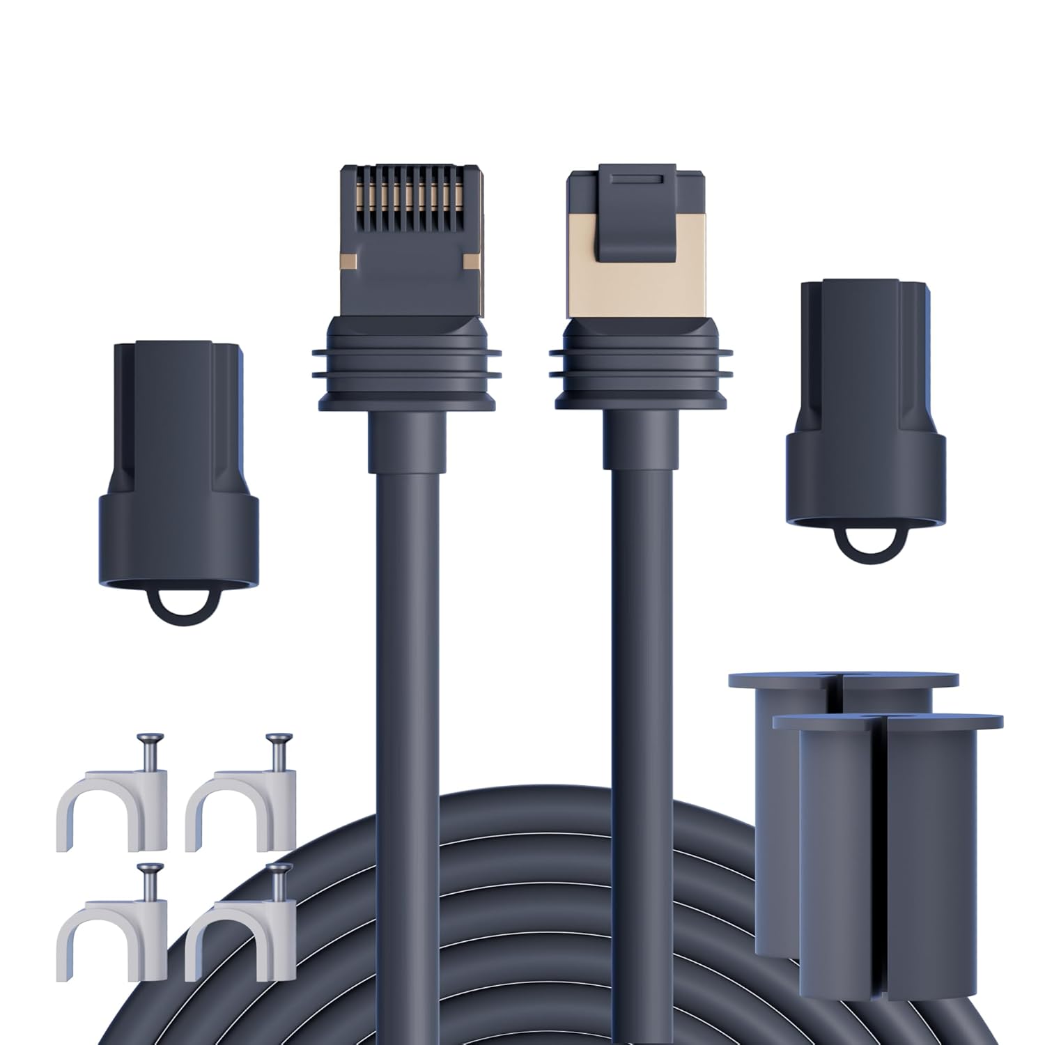 for Starlink Gen 3/Mini Cable 50FT/15M Ethernet Replacement Cable for Standard V3 Extension Waterproof Accessories Cable