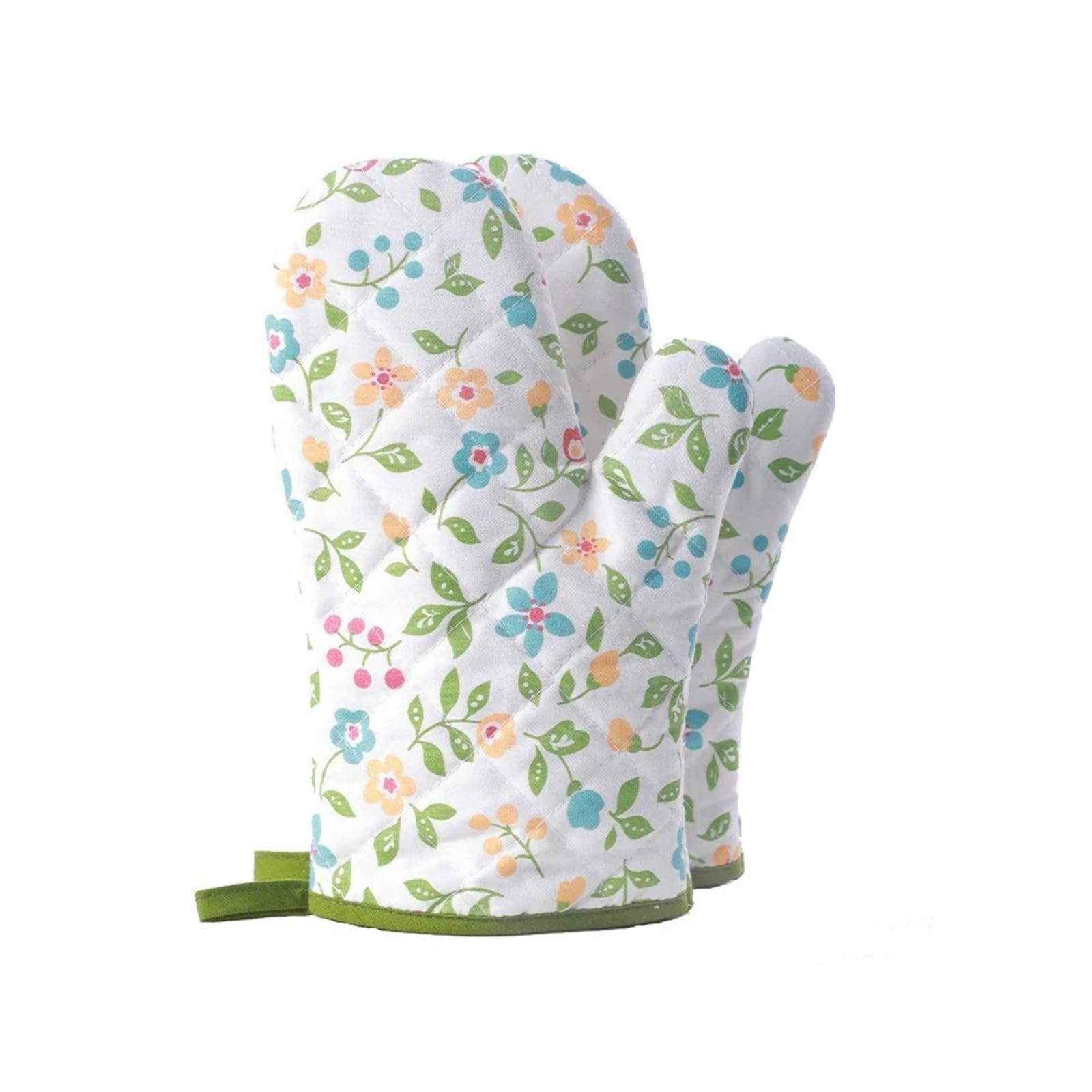 Oven Glove Insulated Baking Heat Resistant Thicken Gloves Mitts Terylene Non-slip Anti-scald Kitchen Accessories
