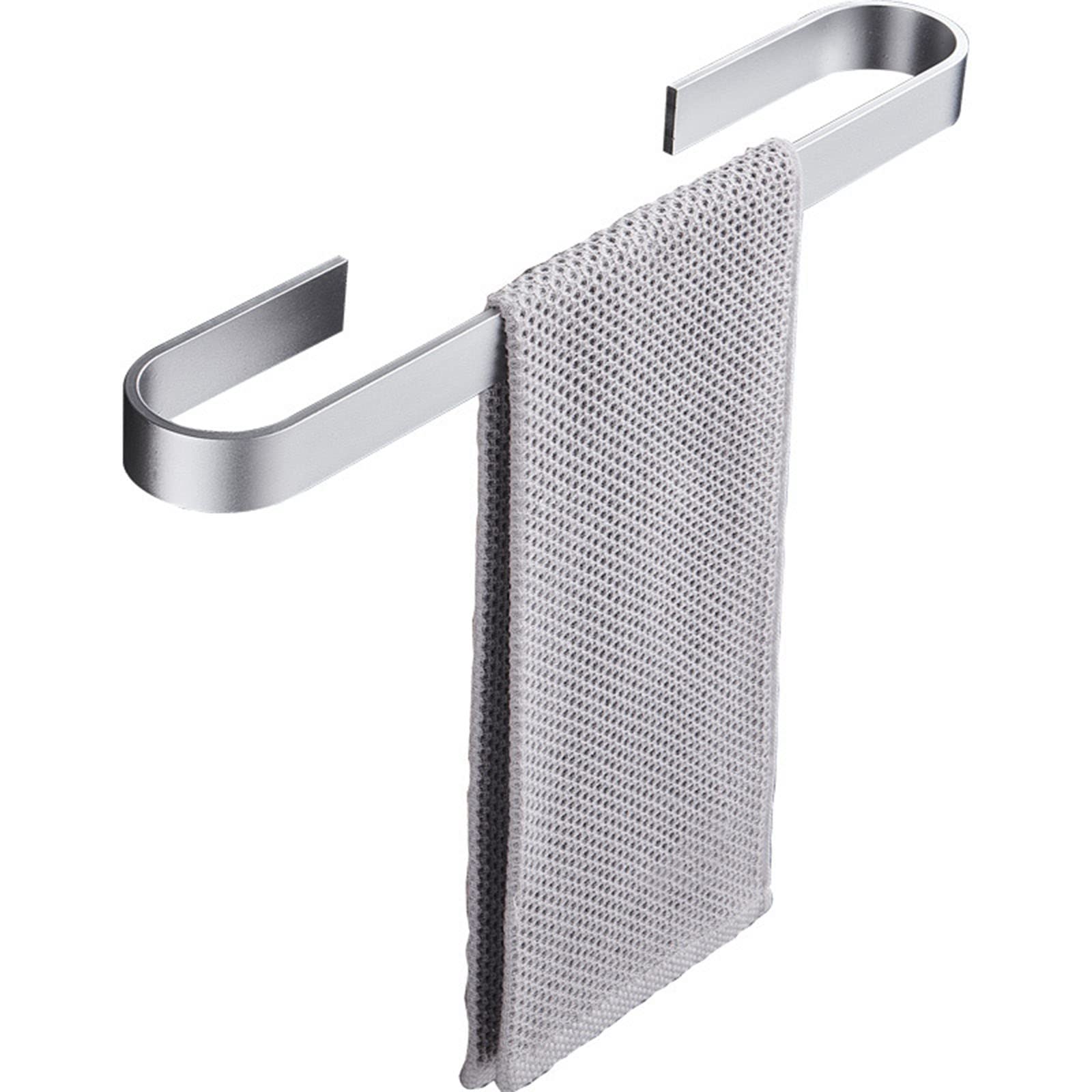 Porte-serviette de salle de bain punch sans tige en alliage imperméable