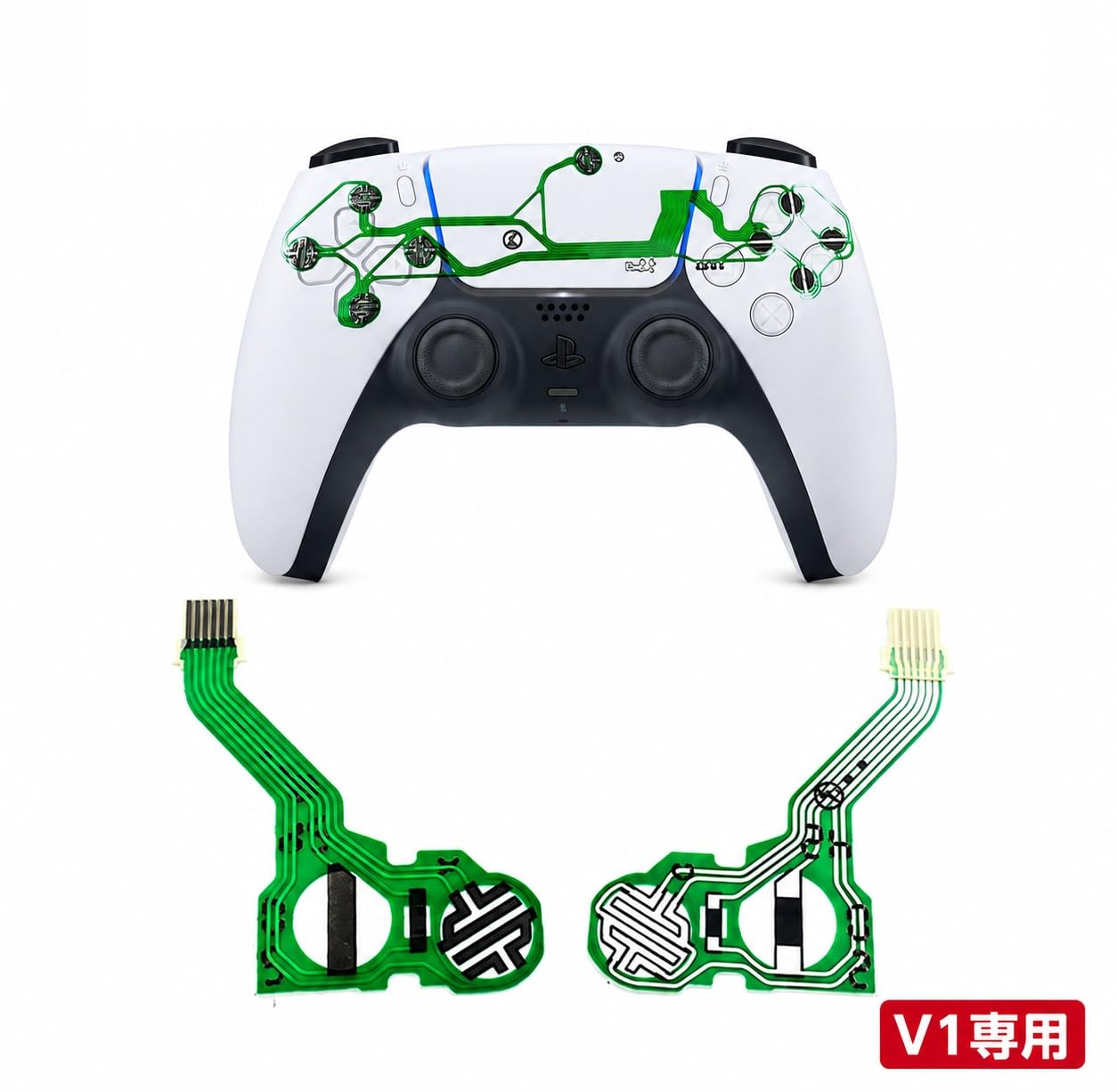 Amazon.co.jp: PS5 DualSense V1 V2 V3 ワイヤレスコントローラー用