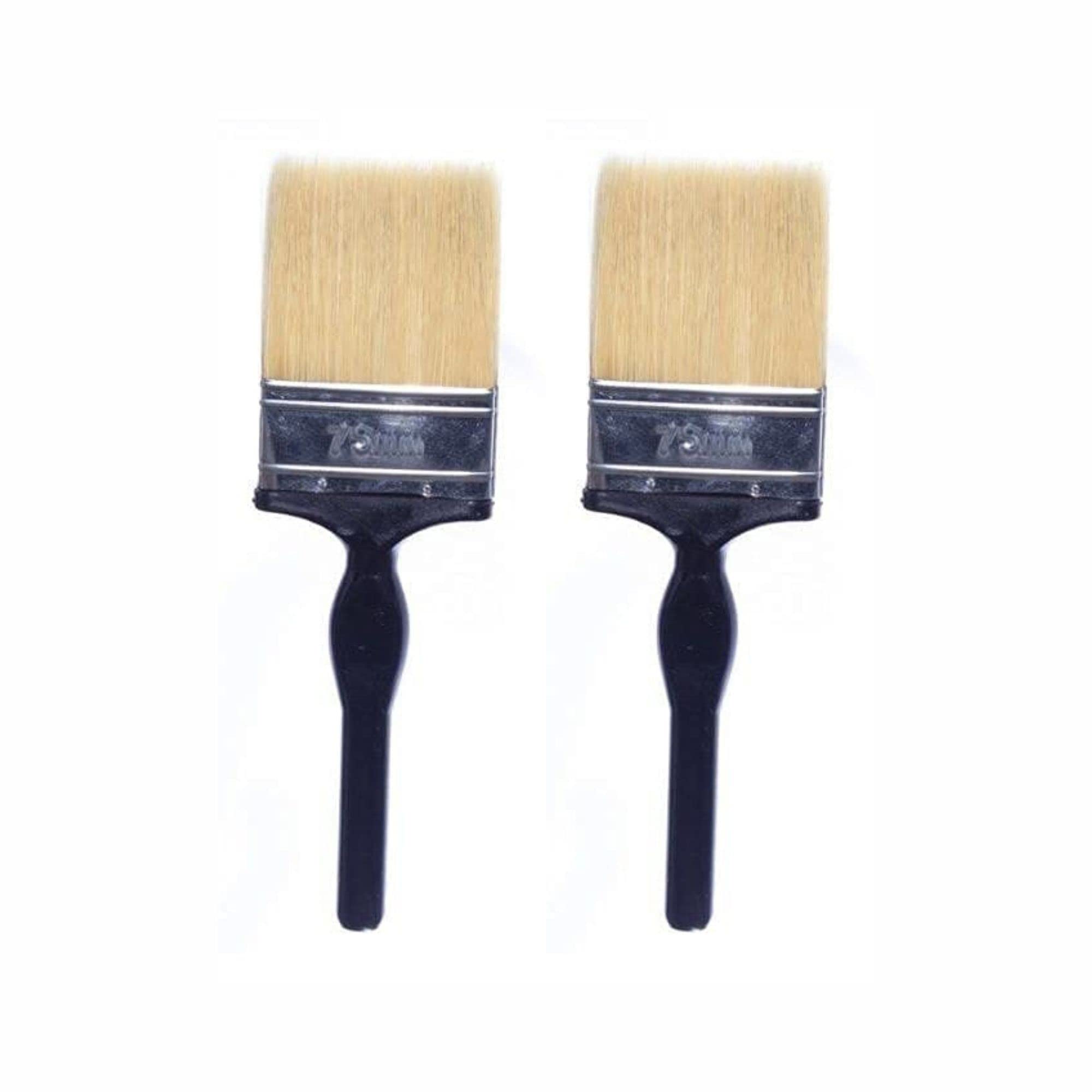 National Flat Eco Friendly Paint Brush with PVC Handle for Wall/ Wood/ Metal Suitable for All General Purpose, Water and Oil Based Applications (Set of 2, 3 Inch) (B09QHVMJ4M) Amazon Price History, Amazon Price Tracker