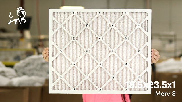 Image of Filter King 19.5x23.5x1 Air Filter MERV 8, AC Furnace Filters (6-Pack) | Dust & Allergy Control (Actual Size: 19.5 x 23.5 x .75)