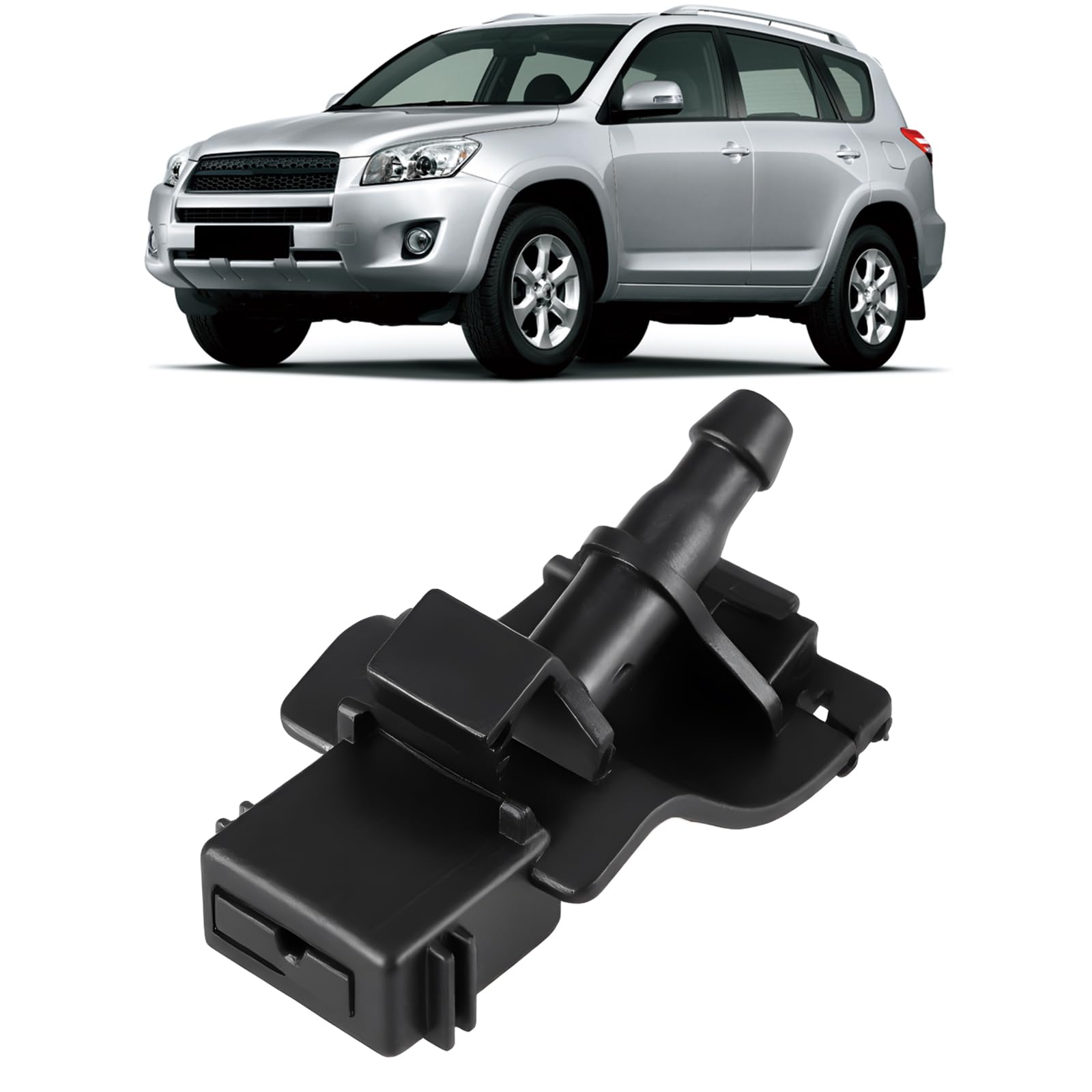 4 szt. Dysze spryskiwacza przedniej szyby samochodu 85381-12300 kompatybilne z Camry kompatybilne z Corolla
