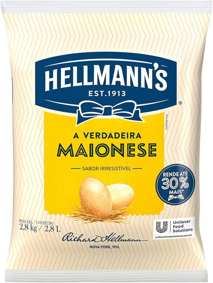 Hellmann'S Maionese Bag 2,8Kg