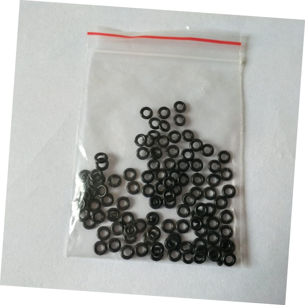 100pcs Aluminum Dart Shafts Seal O-Ring Non Rubber Washer Rod O-Ring Kit Easy to Install and Store