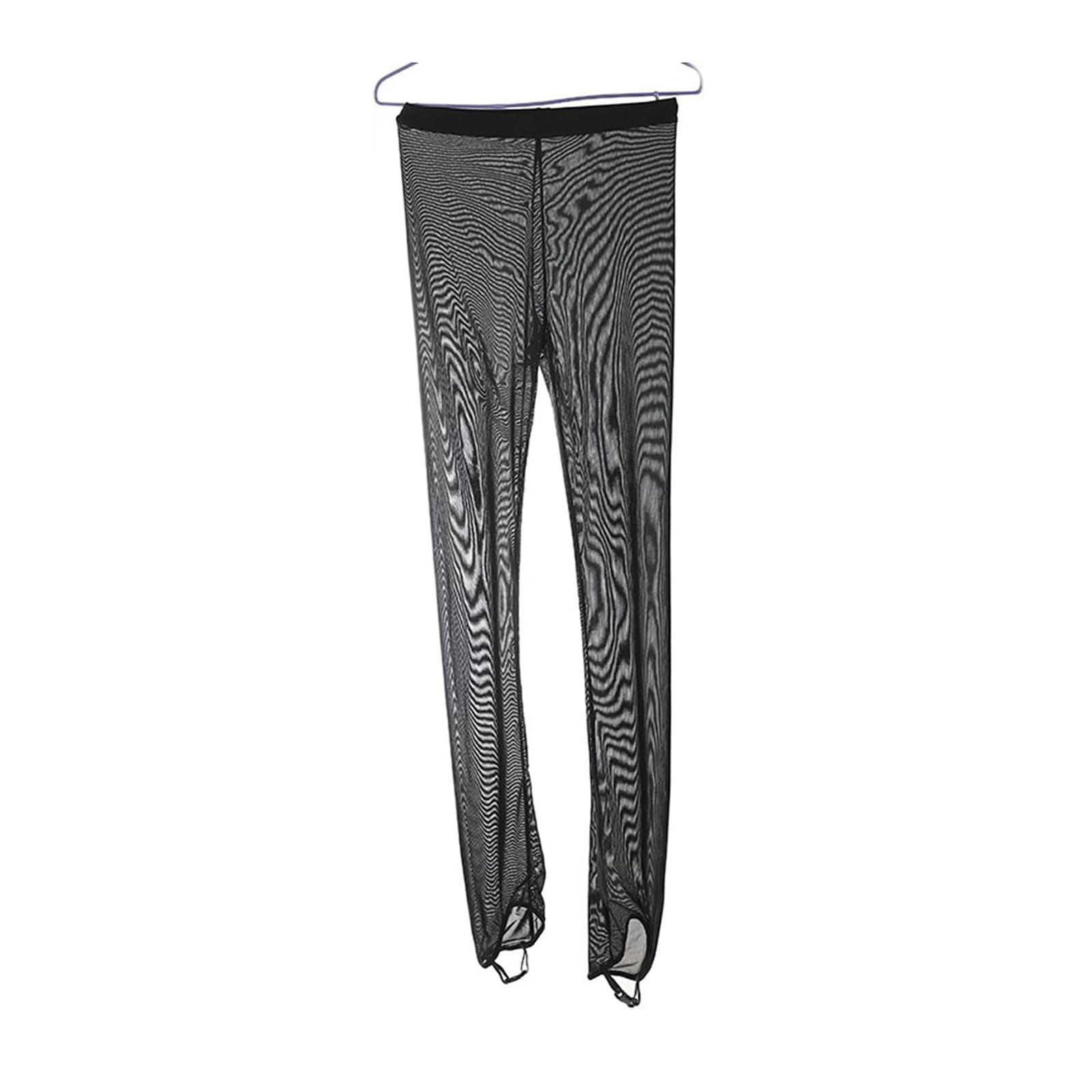 LIUHUO Legging de Patinage Artistique en Maille Respirante pour Fille