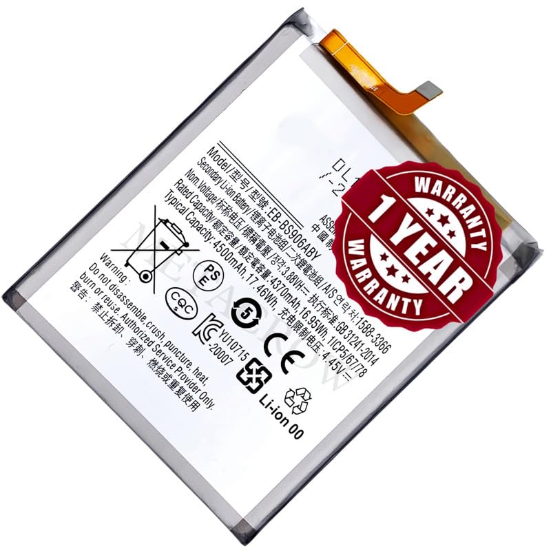 Image of Original EB-BS906ABY Battery Compatible for Samsung Galaxy S22+ 5G - (4500mAh) - 1 Year Warranty JK1