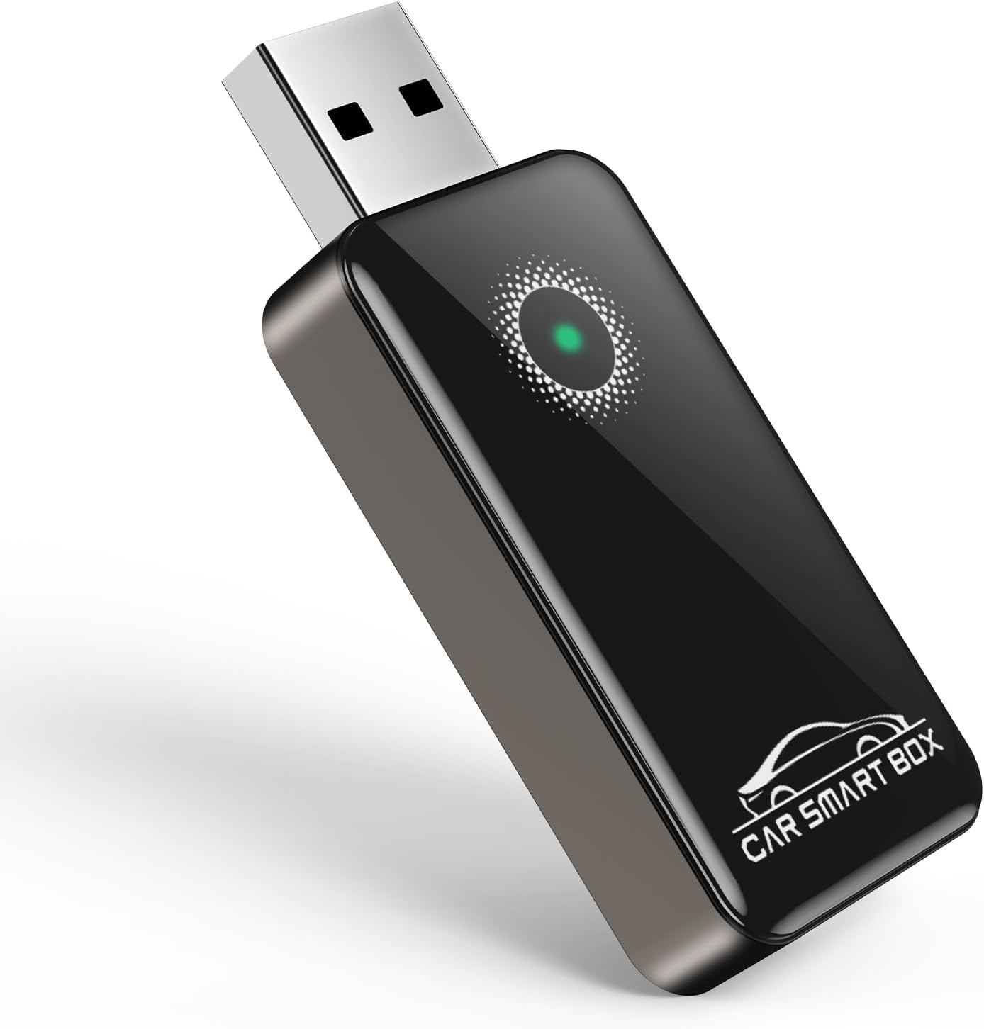 TiMOVO Wireless CarPlay Adapter, Convert Wired to Bluetooth Wireless Carplay, Plug & Play, Mini Size for iPhone iOS 10 Later & Cars from 2016 Later, Black