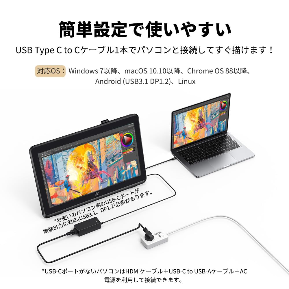 Amazon.co.jp: XPPen: Artist 22 Plus