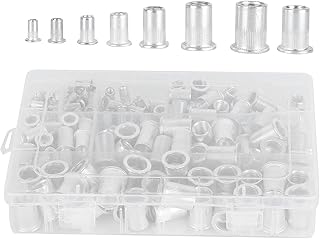 Porcas de rebite galvanizadas, porcas de rebite estáveis de 175 peças para construção de navios de automóveis