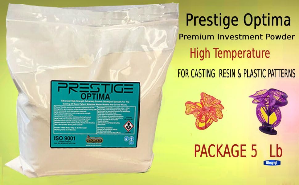 Optima 5 Lb Powder Investment High Temp. Resin Cast Lost Wax